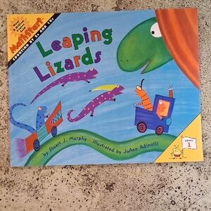 Leaping Lizards Mathstart Level 1 Children's Picture Book Home School Daycare